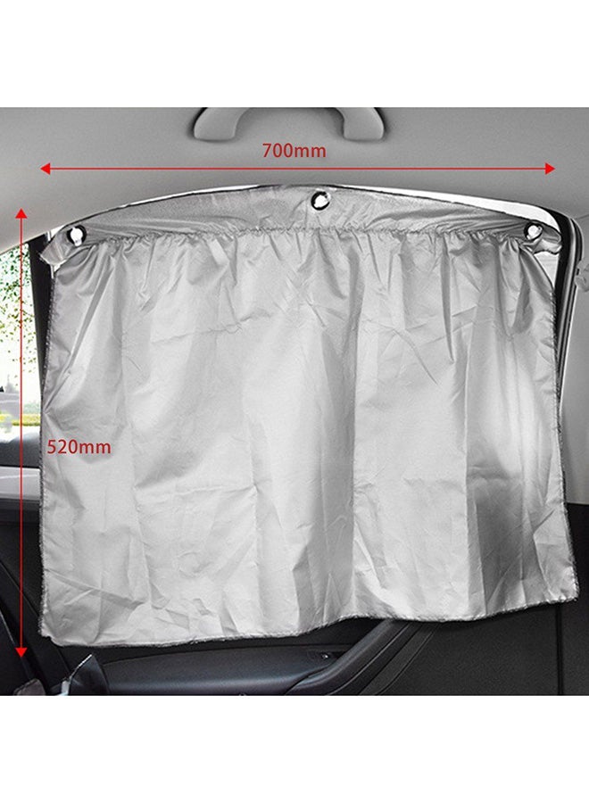 OUTAD - 2-Piece UV Protected Side Window Curtain Set With Suction Cup And Storage Bag - Image 1