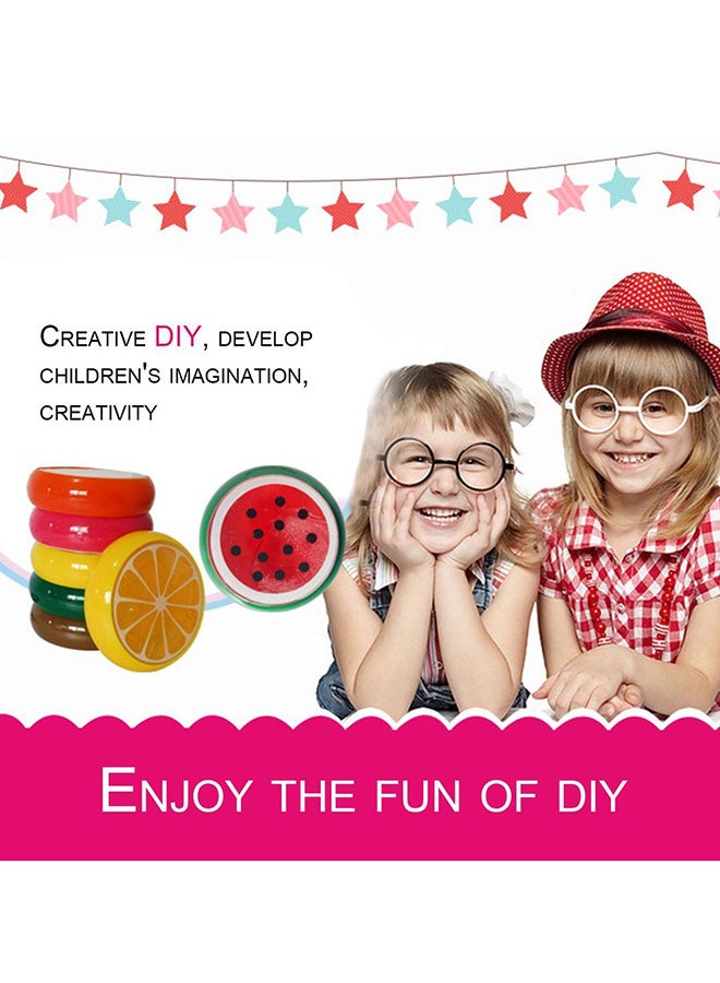 أوتاد عجينة للعب ذكية من الطين لصنع تصاميم ظريفة بشكل الفاكهة - Image 4