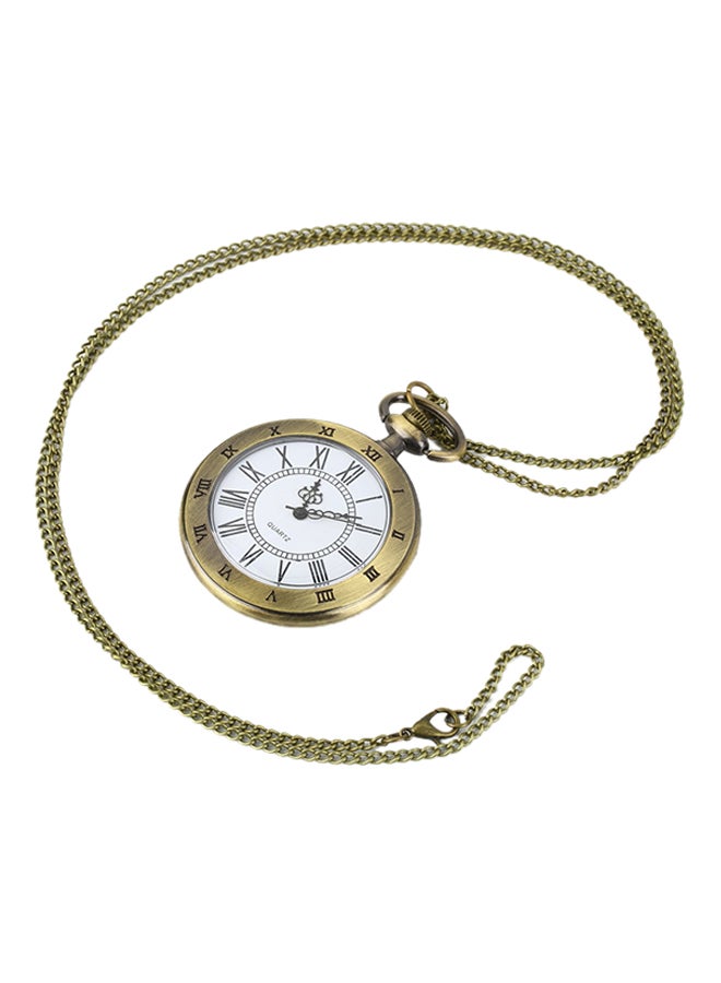 ليشب ساعة جيب بعقارب برونزية بالأرقام الرومانية طراز JEC002100 unisex  - Image 1
