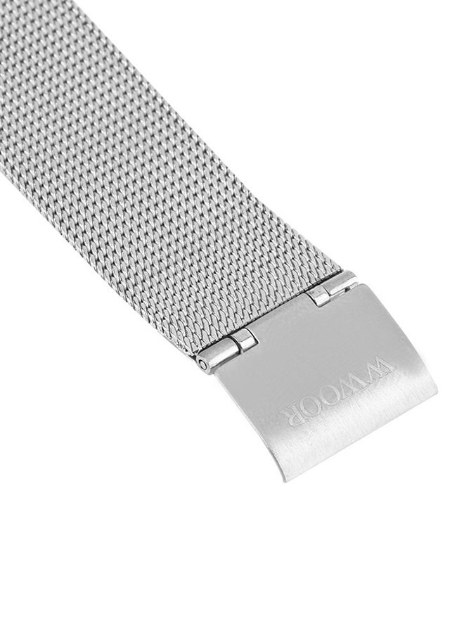وور ساعة بعقارب مضادة للماء رقيقة للغاية طراز ZG811603 للرجال - Image 4