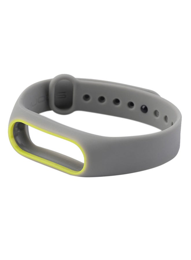 ليشب سوار ميبوس بديل من السيليكون ومقاوم للماء لسوار شاومي مي باند 2 رمادي - Image 3