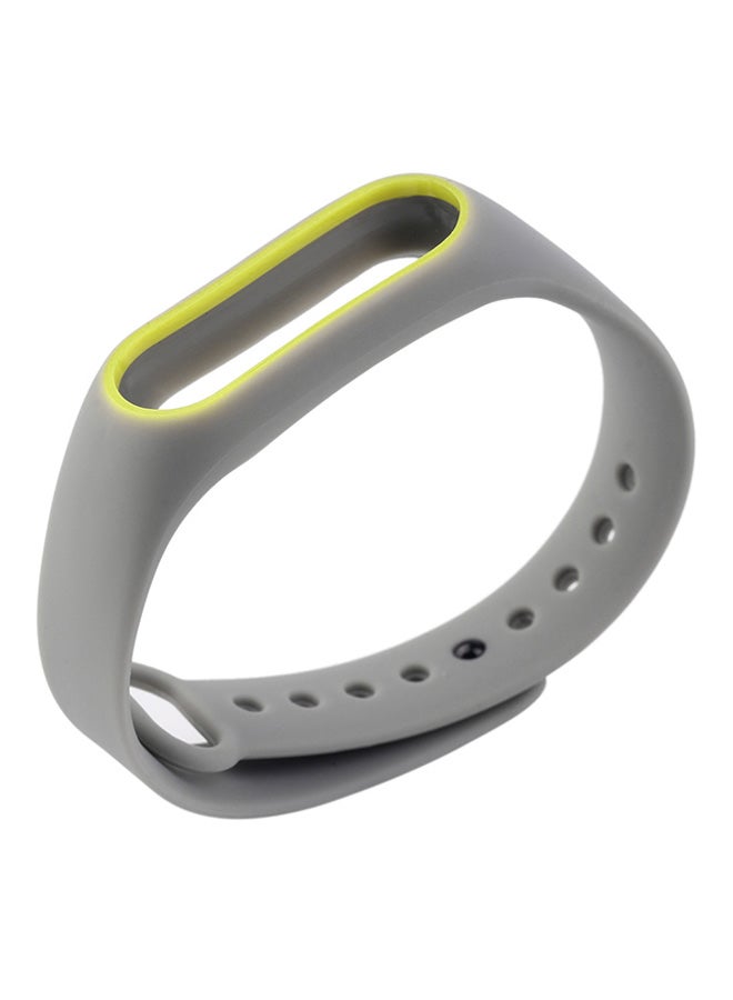 ليشب سوار ميبوس بديل من السيليكون ومقاوم للماء لسوار شاومي مي باند 2 رمادي - Image 4