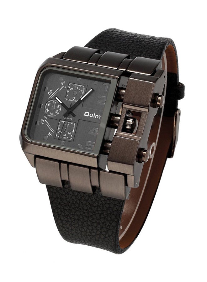 Oulm Men's Casual Chronograph Watch ZG1063901 - 51 mm - Black  - Image 2