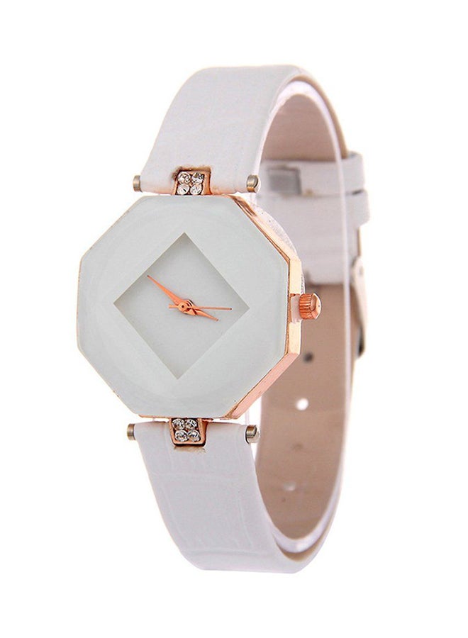 ليشب ساعة يد بعقارب مقاومة للماء طراز ZS570803 للنساء - Image 1