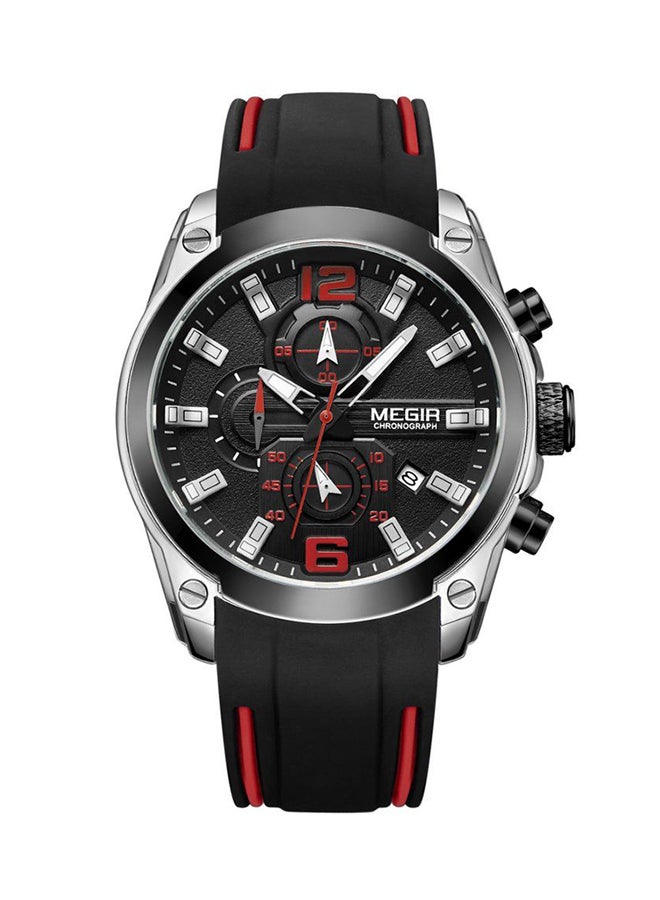 MEGIR Men's Waterproof Luminous Clock Chronograph Watch ZS347703 - Image 1