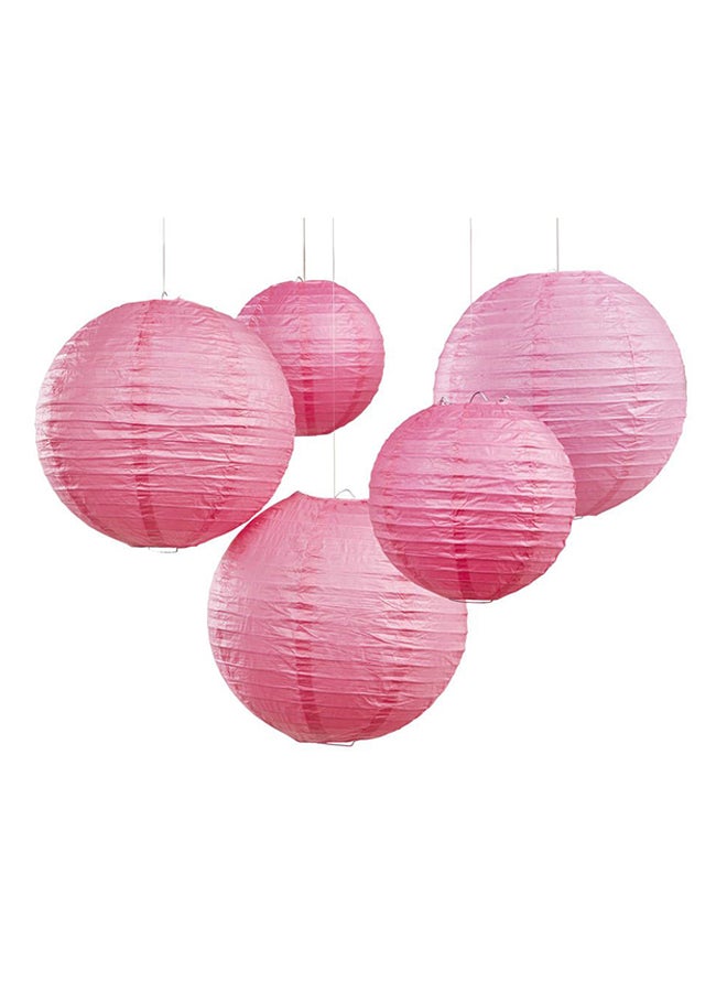 Ginger Ray 5-Piece Lantern Decorations