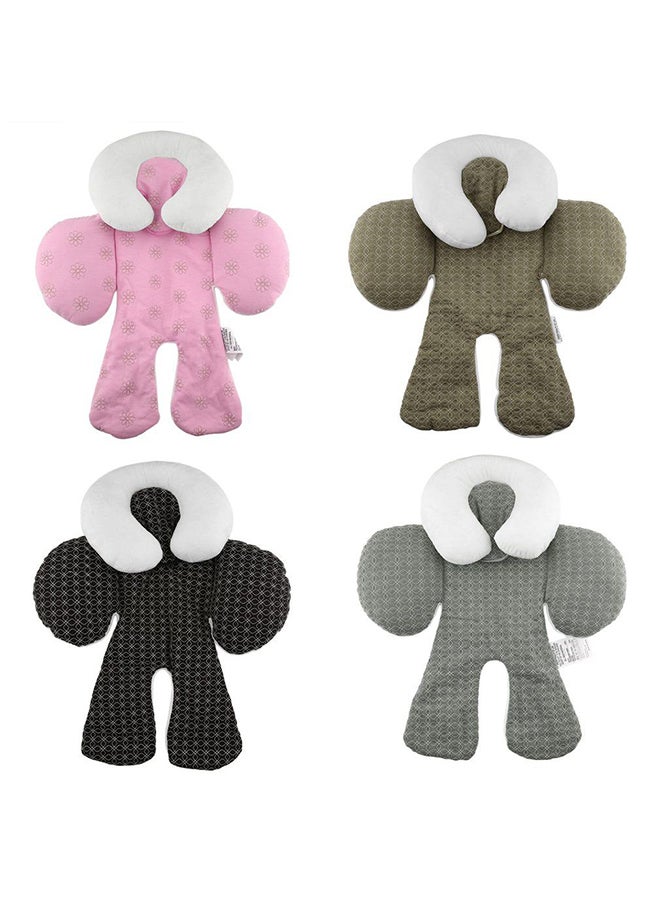 أوتاد مقعد عربة أطفال بجانبين مزود بوسادة لدعم الرأس - Image 4