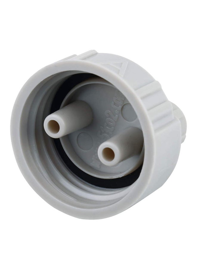 CO2 System Generator Part Bottle Cap Grey