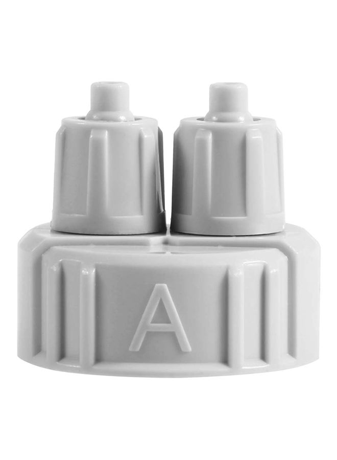 CO2 System Generator Part Bottle Cap Grey
