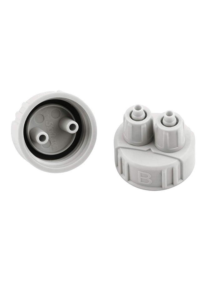 CO2 System Generator Part Bottle Cap Grey
