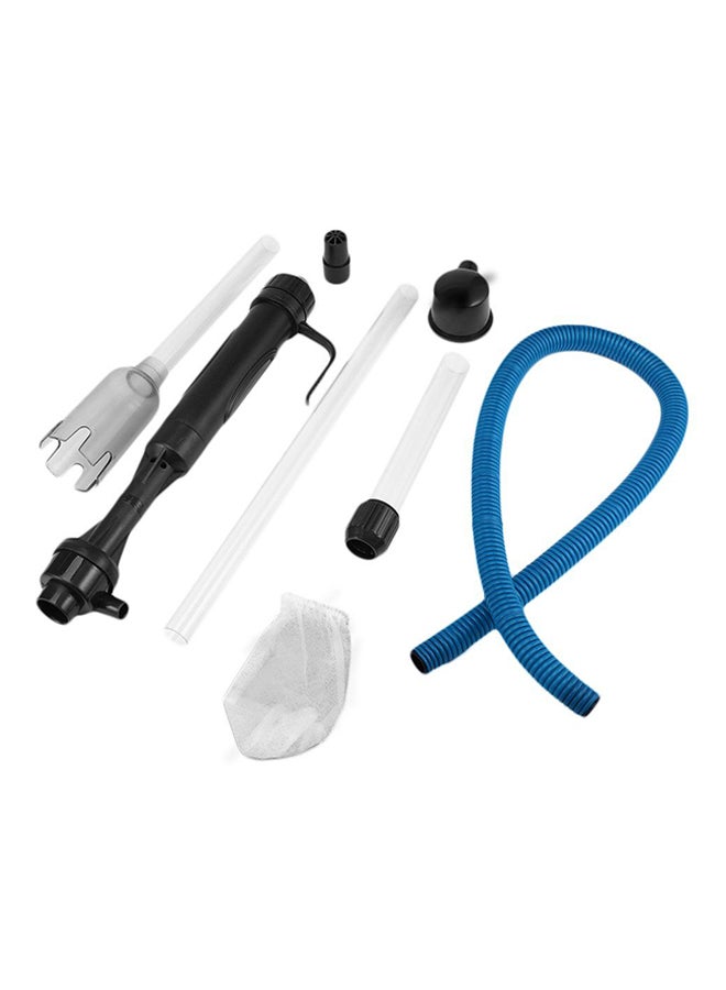 OUTAD Vacuum Siphon Cleaner Pump Black/White/Blue - Image 2