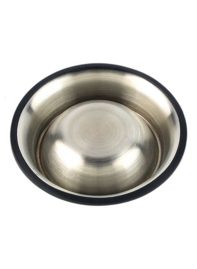 OUTAD Stainless Steel Food And Drink Water Bowl Silver 1yard - Image 3