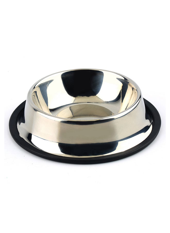 OUTAD Stainless Steel Food And Drink Water Bowl Silver 1yard - Image 4