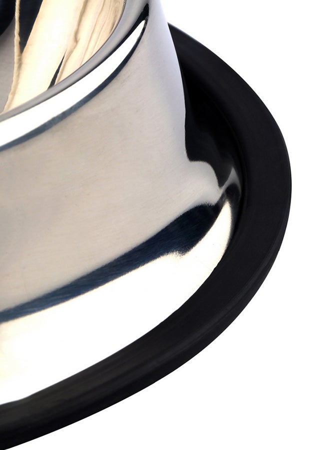 OUTAD Stainless Steel Food And Drink Water Bowl Silver 1yard - Image 5