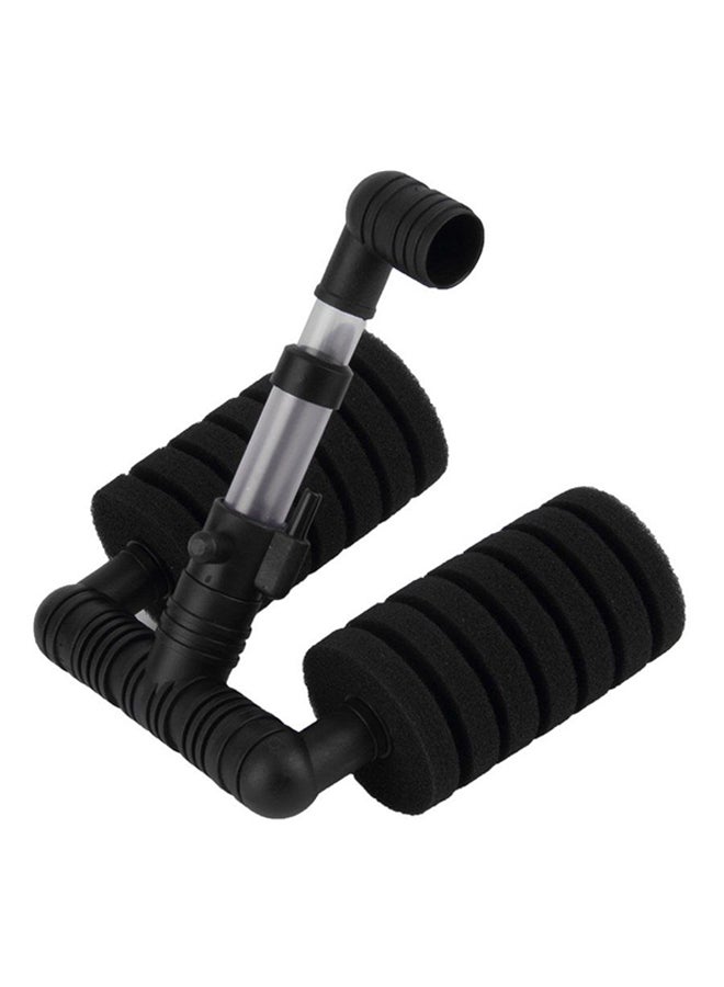 OUTAD Aquarium Shrimp Filter Tank Black  - Image 2