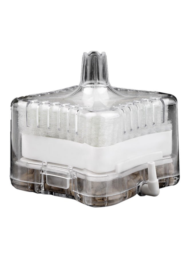 OUTAD Biochemical Sponge Tank Filter Oxygen Pump White 85x90x80mm - Image 3