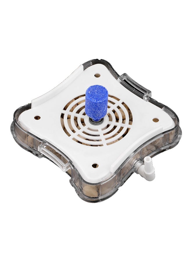 OUTAD Biochemical Sponge Tank Filter Oxygen Pump White 85x90x80mm - Image 5