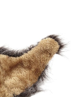OUTAD Lion Mane Wig Costume With Ears Brown Mediumyard  - Image 4