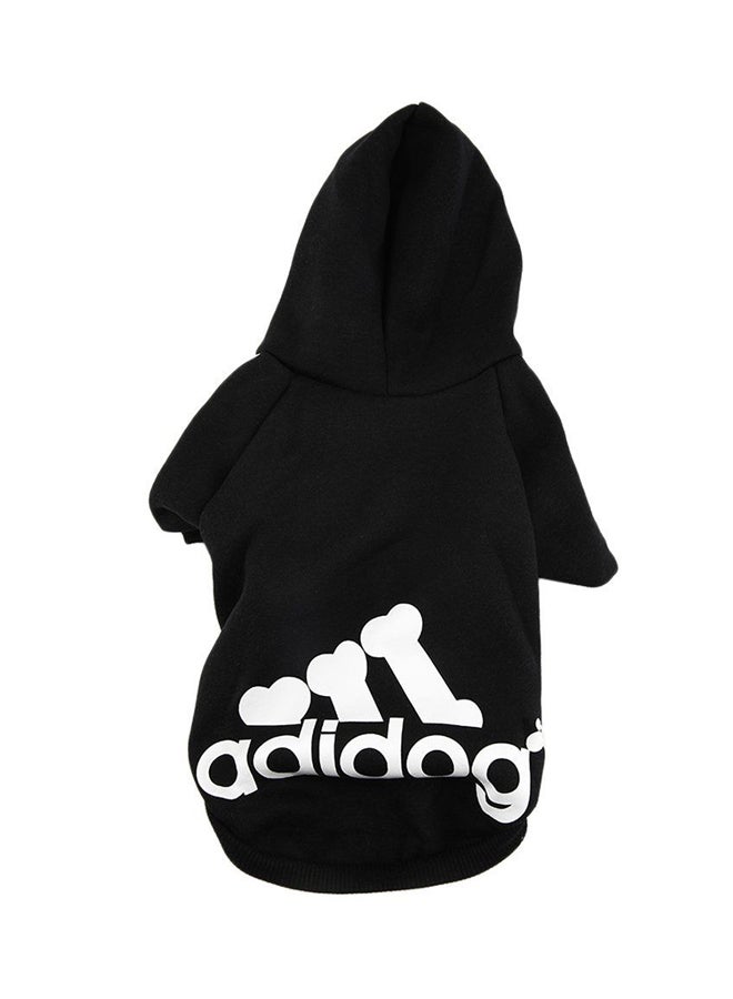 OUTAD Winter Autumn Coat With Hoodie Black M  - Image 1