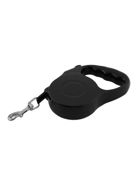 Long Retractable Training Leash Black