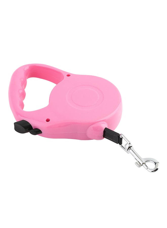 OUTAD Long Retractable Training Leash Pink - Image 1
