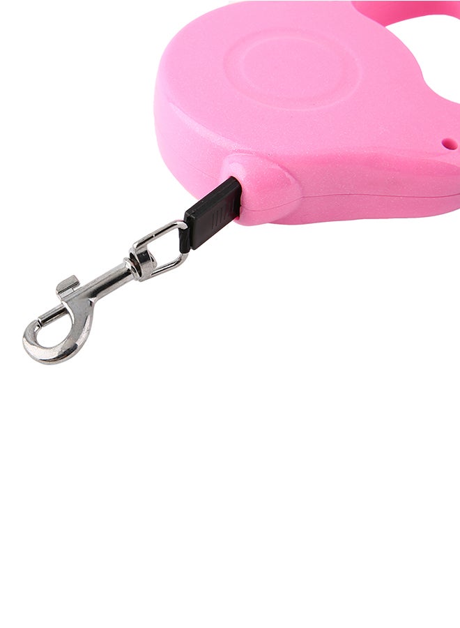 OUTAD Long Retractable Training Leash Pink - Image 4