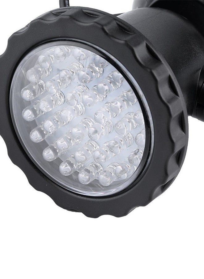 OUTAD - 4-Piece Underwater Garden Fountain Spot Light Black - Image 1