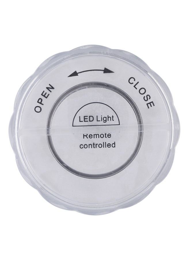 OUTAD - 10-LED Submersible Waterproof Light With Remote Control Clear - Image 1