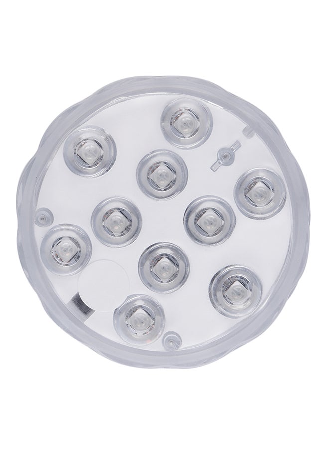 OUTAD - 10-LED Submersible Waterproof Light With Remote Control Clear - Image 1