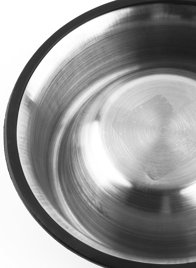 أوتاد وعاء الطعام والماء للحيوانات الأليفة فضي - Image 5