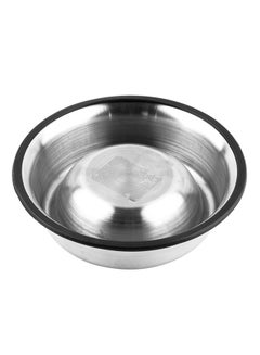 OUTAD Pet Food Water Bowl Silver  - Image 3