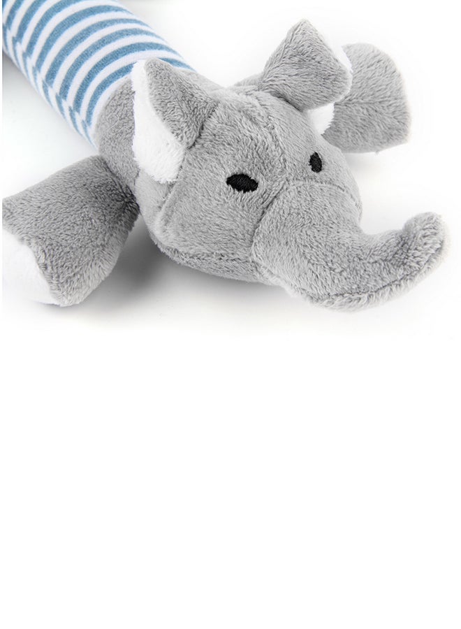 أوتاد دمية محشوة للمضغ تُصدر صريراً رمادي/أزرق/أبيض 250x30x110مم - Image 5