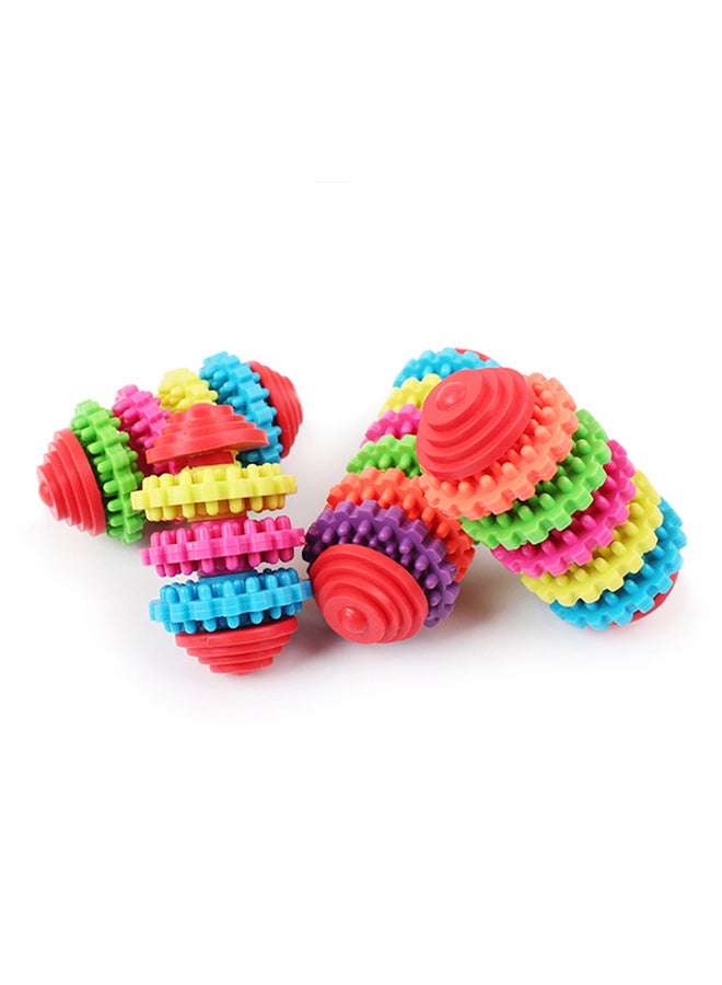 أوتاد لعبة مضغ مطاطية للعناية بأسنان ولثة صحية متعدد الألوان - Image 2