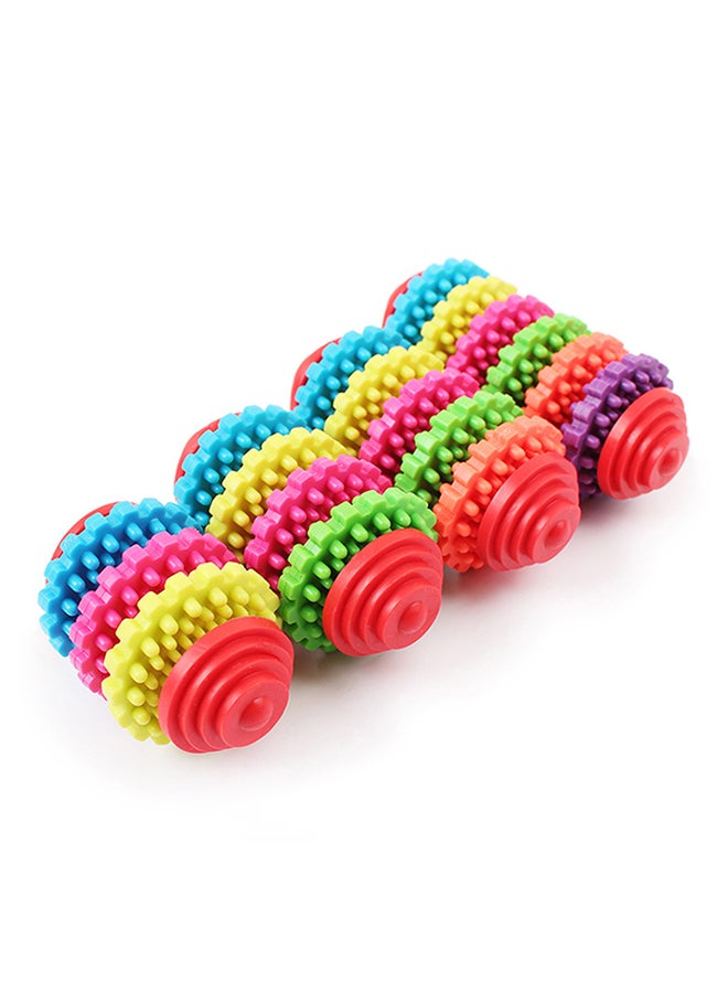 أوتاد لعبة مضغ مطاطية للعناية بأسنان ولثة صحية متعدد الألوان - Image 3