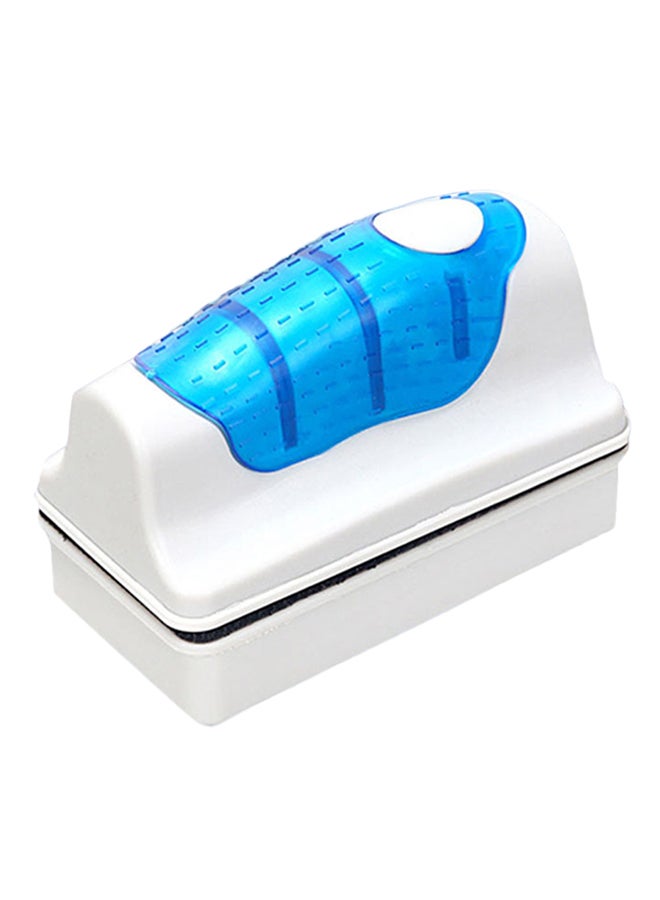 OUTAD Double Surface Magnetic Aquarium Fish Tank Cleaner White/Blue - Image 2