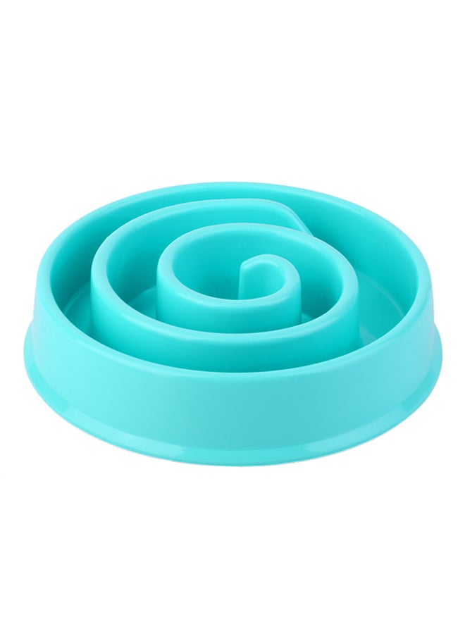 أوتاد وعاء التغذية والرضاعة بتصميم حلزوني أزرق - Image 1