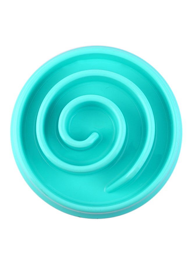 أوتاد وعاء التغذية والرضاعة بتصميم حلزوني أزرق - Image 3
