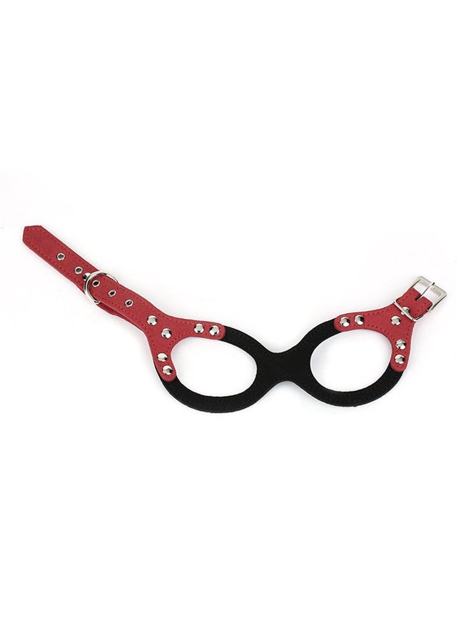 OUTAD Adjustable Comfort Pet Harness Belt Black/Red Syard - Image 1