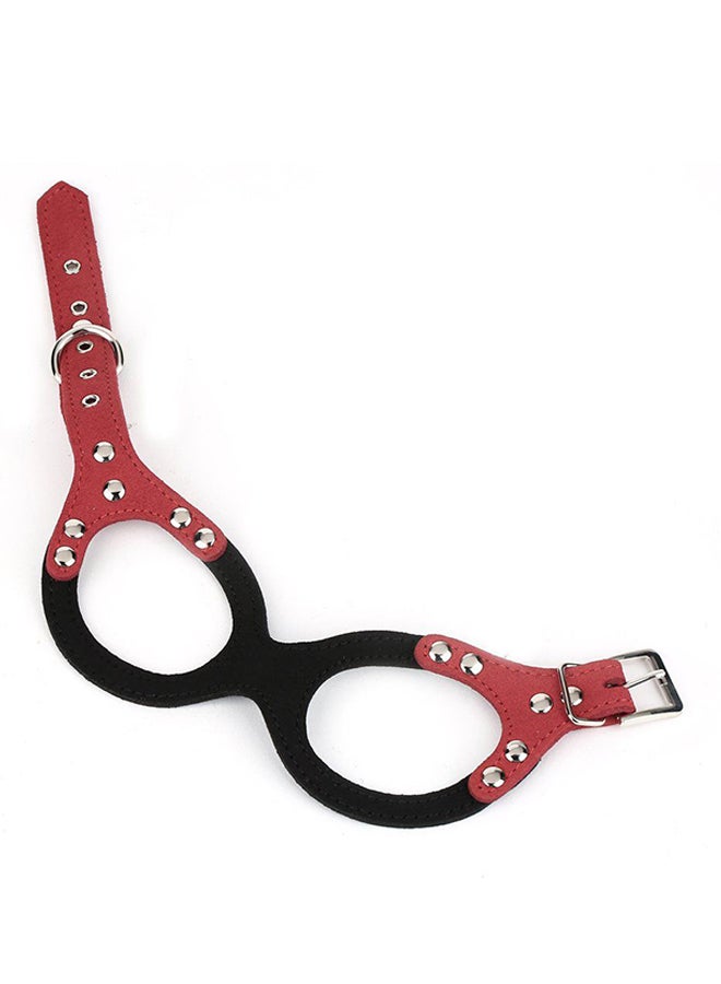 OUTAD Adjustable Comfort Pet Harness Belt Black/Red Syard - Image 2