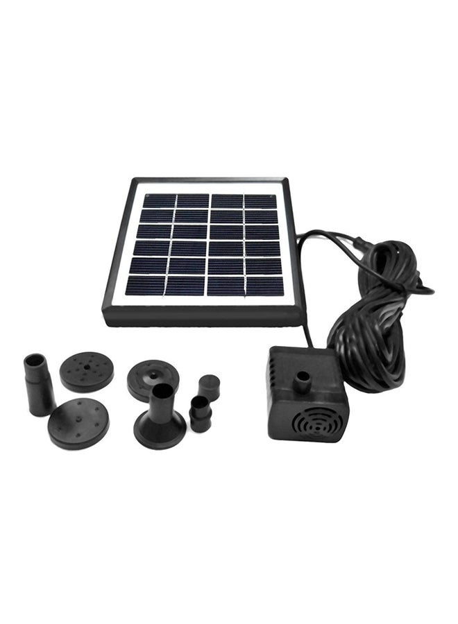 OUTAD Mini Solar Powered Water Pump Black/White - Image 1