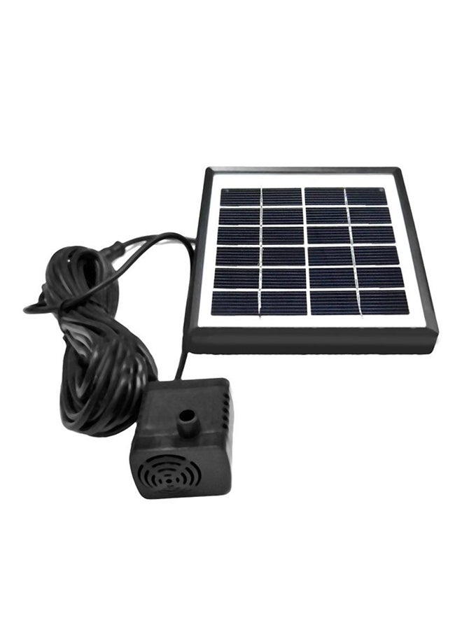 OUTAD Mini Solar Powered Water Pump Black/White - Image 2
