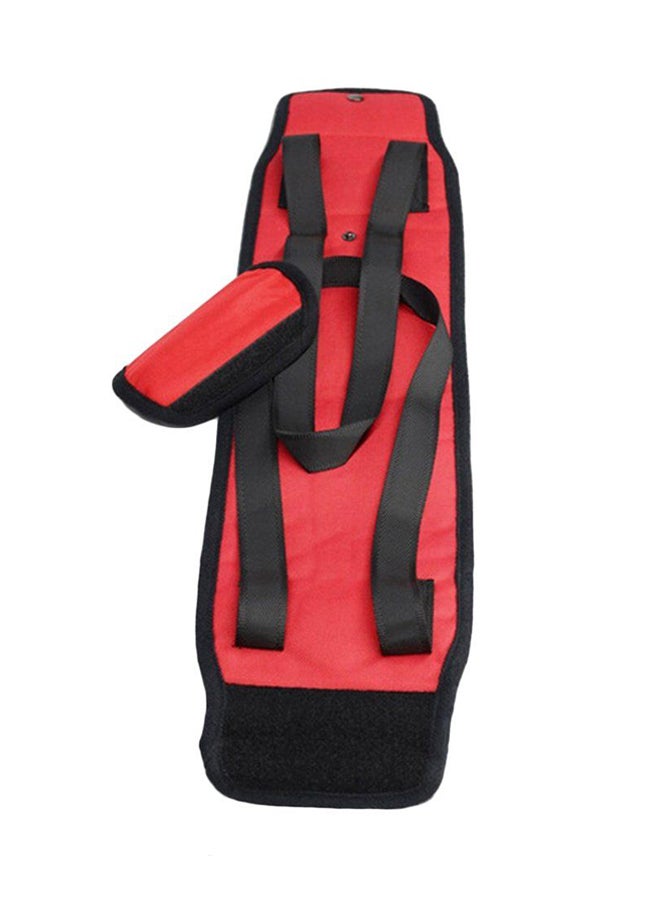 OUTAD Lift Support Harness Red/Black Lyard - Image 2
