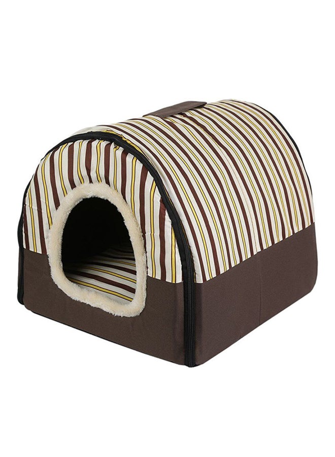 OUTAD Foldable Multifunctional Pet House Brown/Beige Myard - Image 2