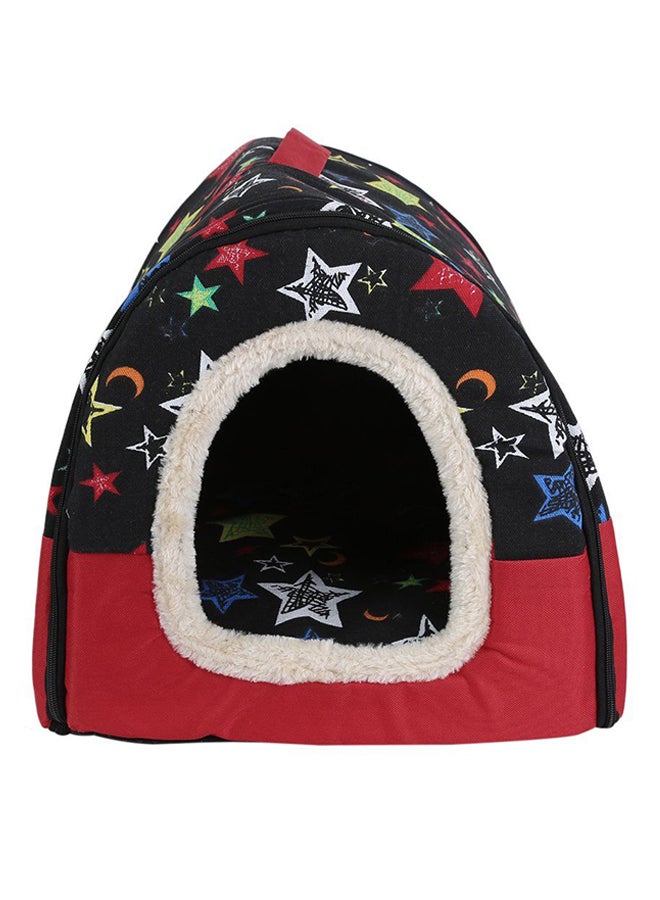 OUTAD Foldable Multifunctional Pet House Red/Black Myard - Image 3