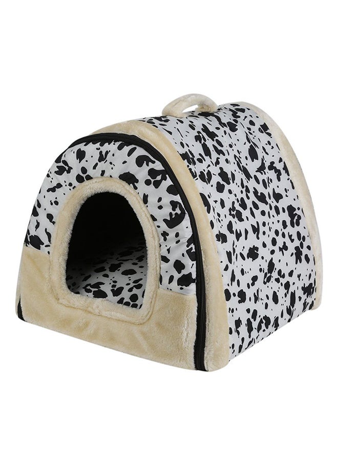 أوتاد منزل للحيوانات الأليفة متعدد الوظائف قابل للطي أسود/أبيض Mياردة - Image 1