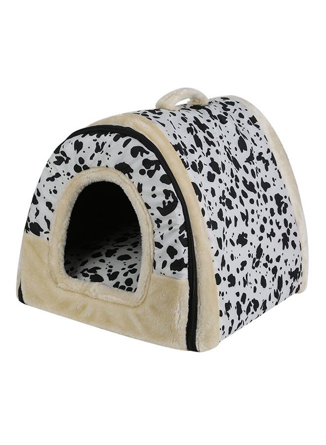 أوتاد منزل للحيوانات الأليفة متعدد الوظائف قابل للطي أسود/أبيض Lياردة - Image 1