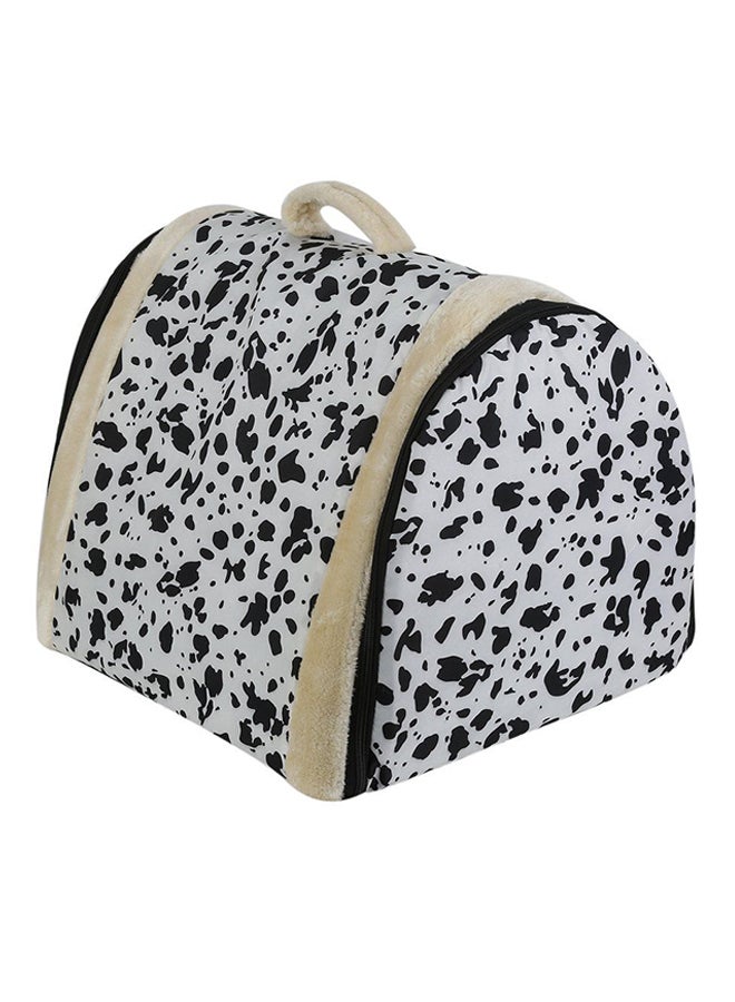 أوتاد منزل للحيوانات الأليفة متعدد الوظائف قابل للطي أسود/أبيض Lياردة - Image 3