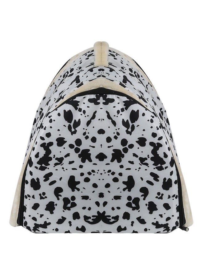 أوتاد منزل للحيوانات الأليفة متعدد الوظائف قابل للطي أسود/أبيض Lياردة - Image 4