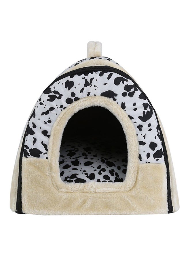 أوتاد منزل للحيوانات الأليفة متعدد الوظائف قابل للطي أسود/أبيض Lياردة - Image 5