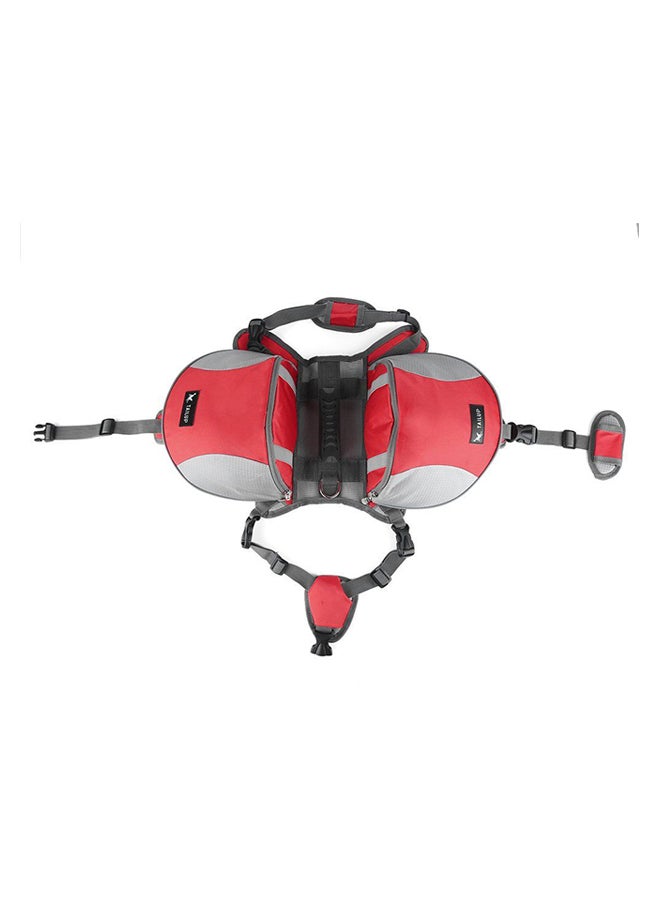 OUTAD Tailup Outward Hiking And Traveling Backpack Red/Grey Syard - Image 1